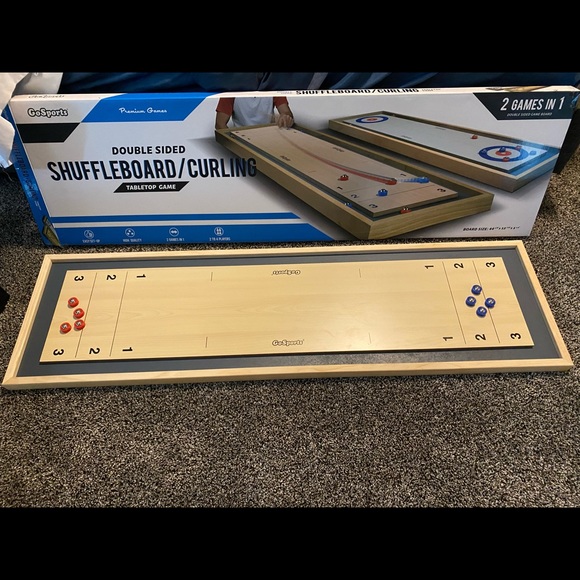 Go Sports Shuffleboard/Curling Table Top Game - Picture 2 of 3